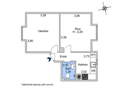Visual presentation of the listing