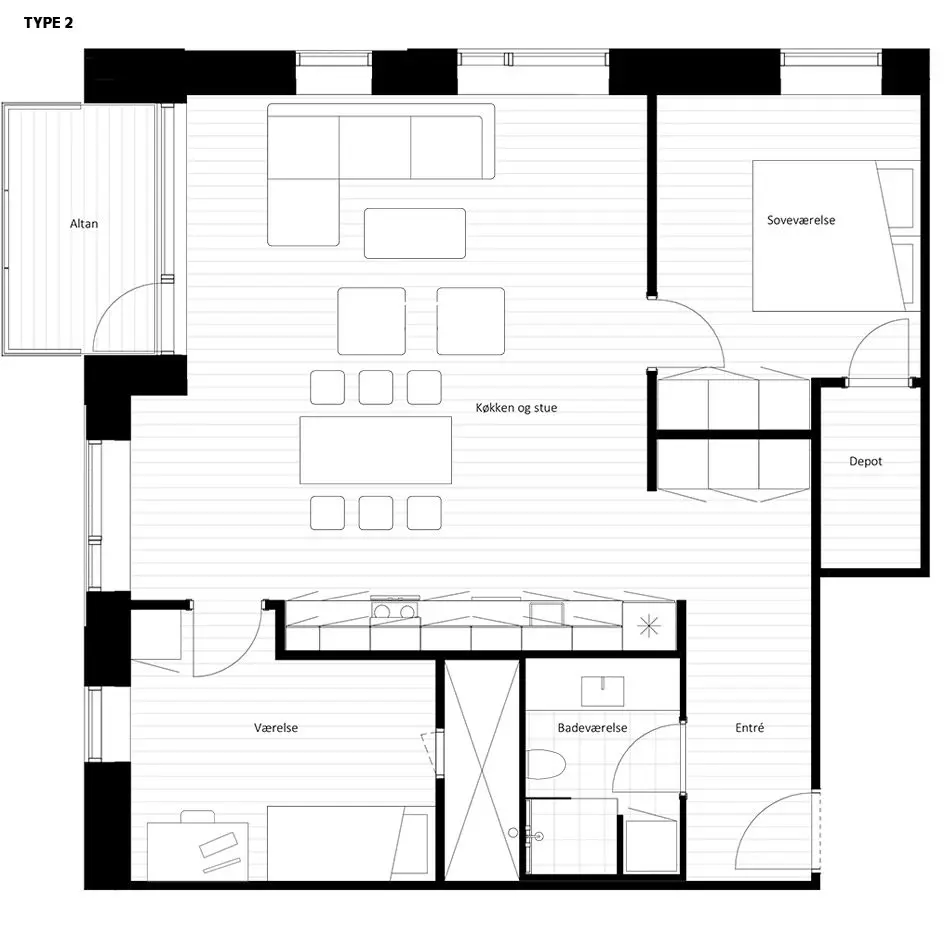 Visual presentation of the listing