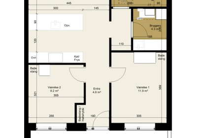 Visual presentation of the listing