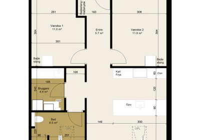 Visual presentation of the listing