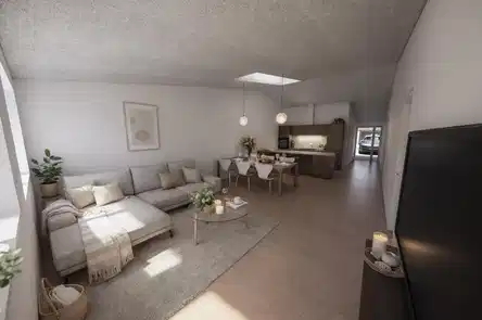townhouse Moderne 4-værelses rækkehus i Spentrup