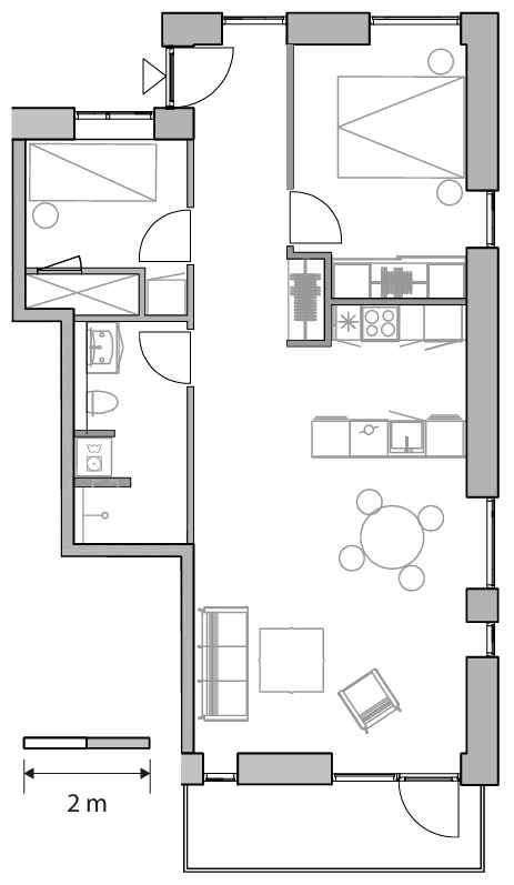 apartment Modern Apartments with Fantastic View in Rygaard Park