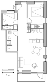 Visual presentation of the listing