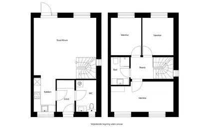 Visual presentation of the listing