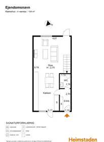 Visual presentation of the listing