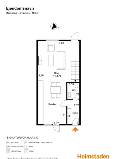 Lyst 4-værelses rækkehus på 100 m² i Slagelse - Æblegården, Slagelse - 2