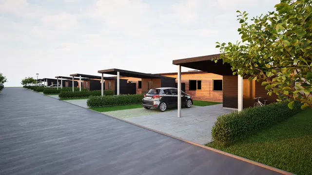 townhouse Energivenlige rækkehuse i Remmerslund nær Hedensted