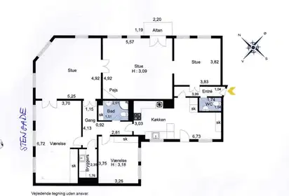 Visual presentation of the listing
