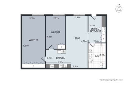 Visual presentation of the listing