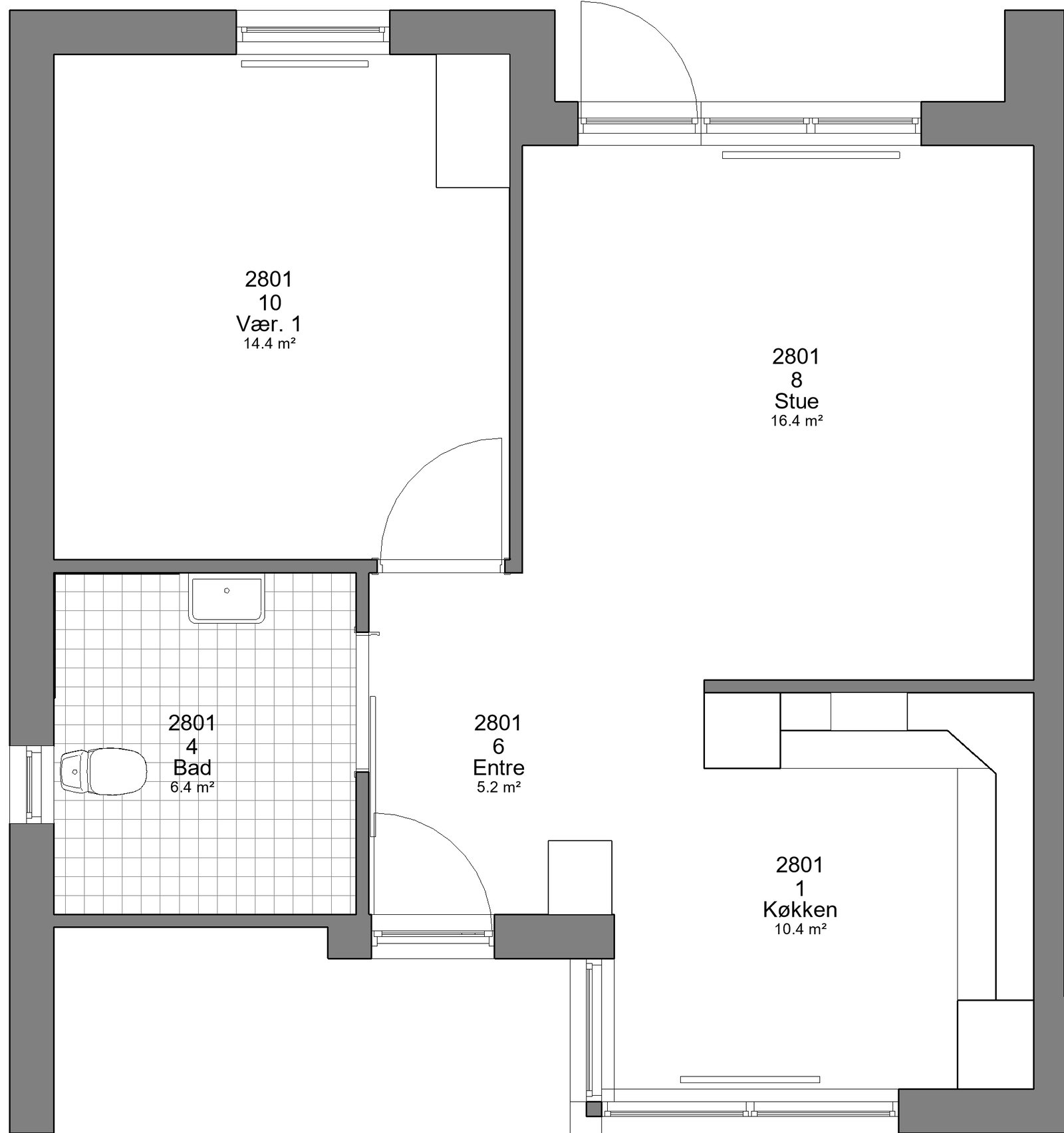 Visual presentation of the listing