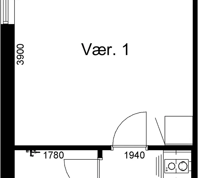 apartment Lejlighed på Sandved 31e