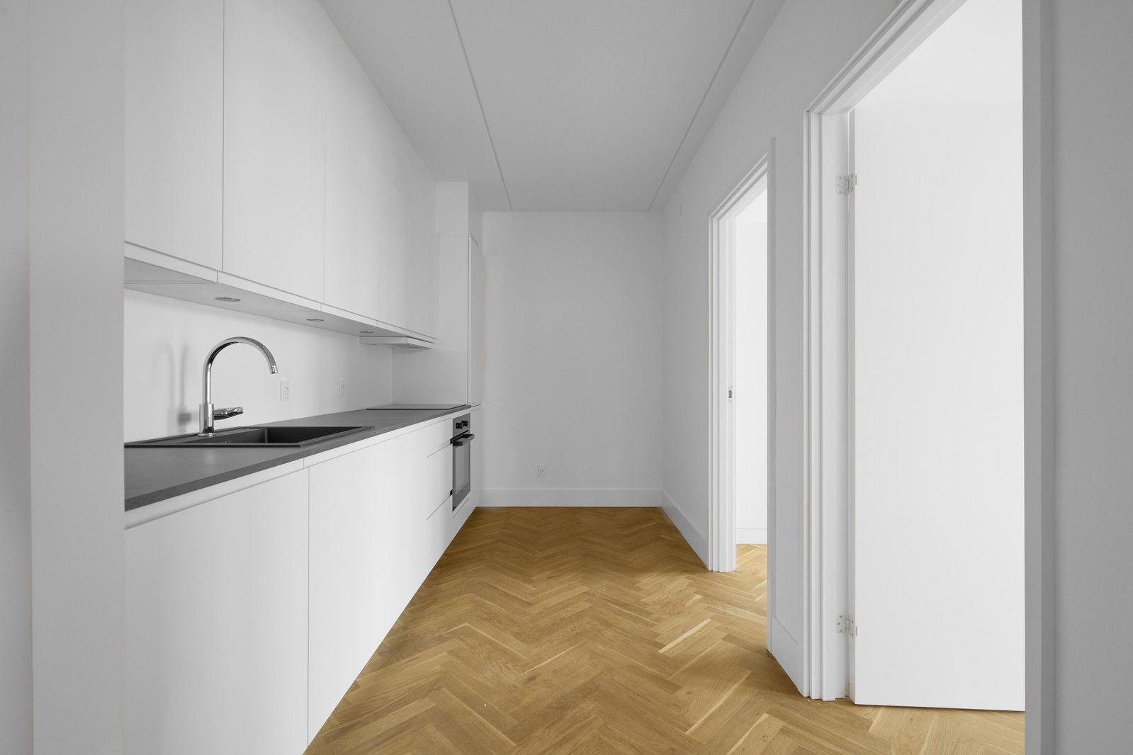 apartment Nyopført lejlighed på Bangs Have med tre værelser