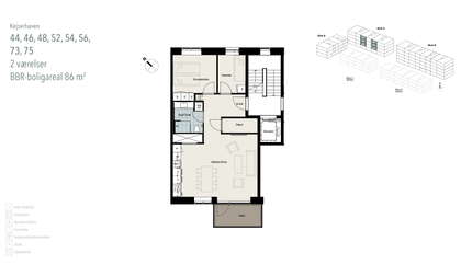 Visual presentation of the listing
