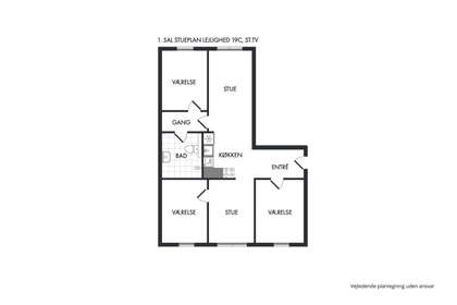 Visual presentation of the listing