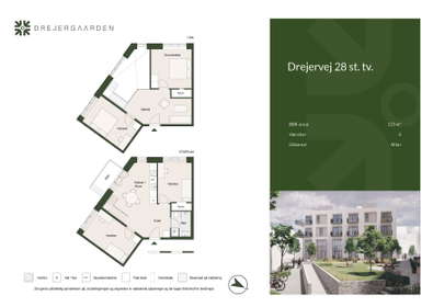 Visual presentation of the listing