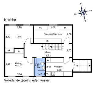 Visual presentation of the listing