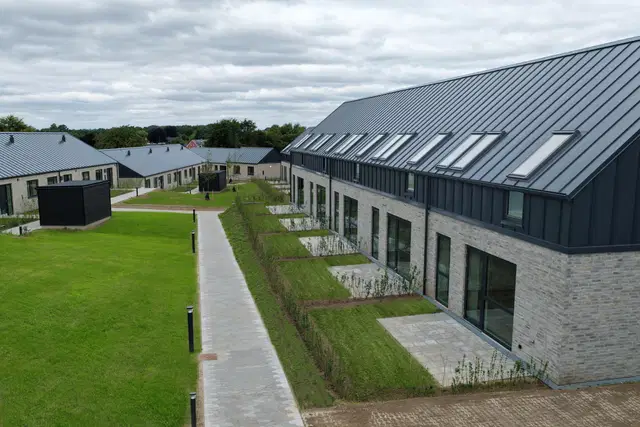 townhouse Nyopførte familieboliger med privat have i Harridslev
