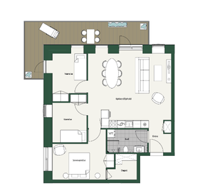 Visual presentation of the listing