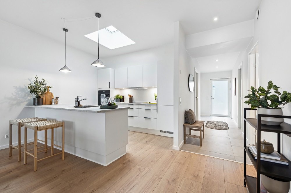 townhouse Single-story townhouse with 3 bedrooms and terrace