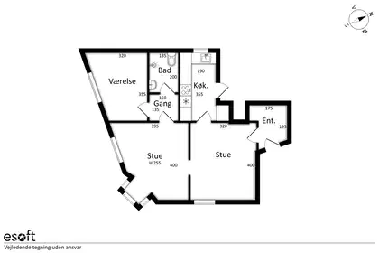 Visual presentation of the listing