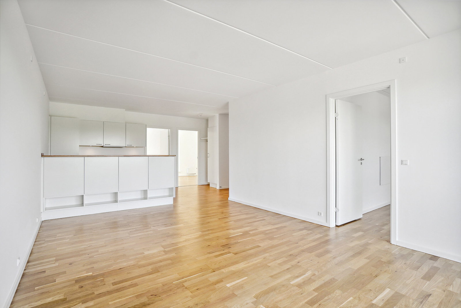 apartment Indbydende 4-værelses med altan i København K