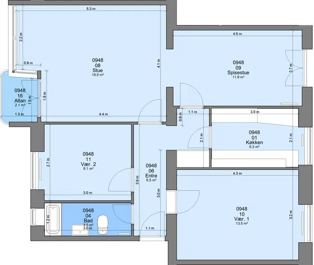 apartment Dejlig familiebolig i 8900 Randers C