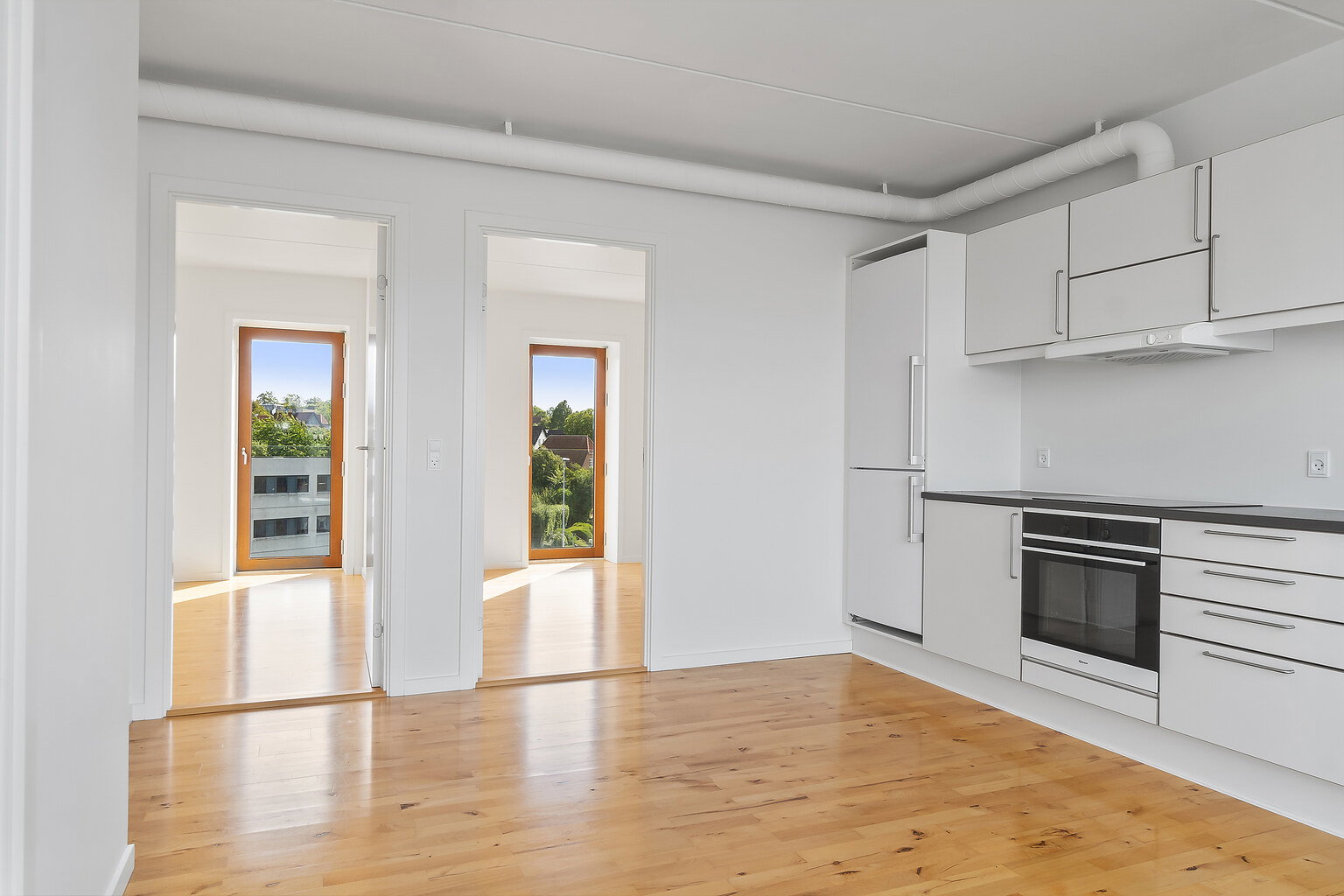 apartment Lejlighed med to soveværelser og stor terrasse