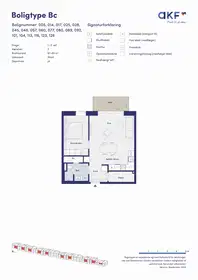 Visual presentation of the listing