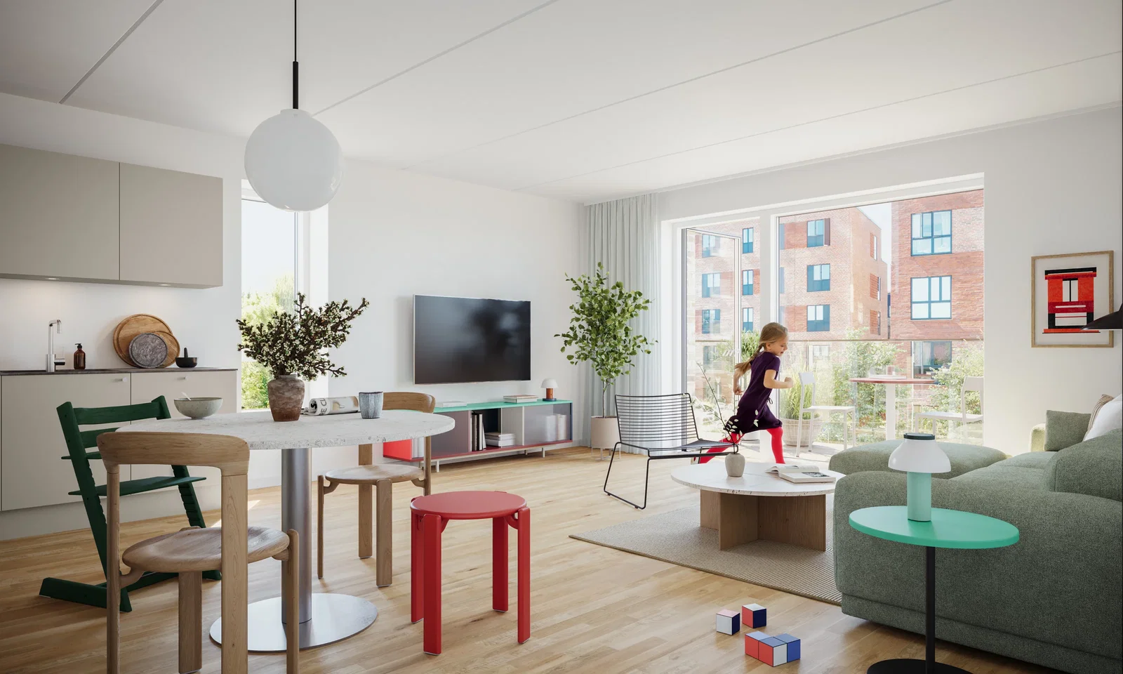 Visual presentation of the listing