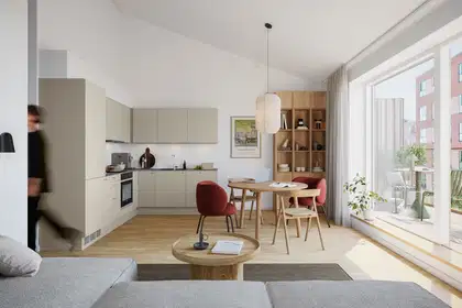 Visual presentation of the listing