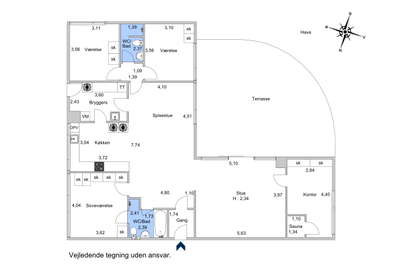 Visual presentation of the listing
