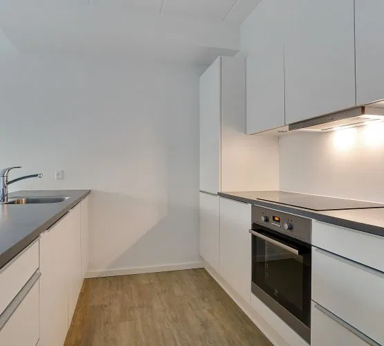 Funktionelt rækkehus udlejes i Højbjerg.