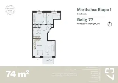 Visual presentation of the listing