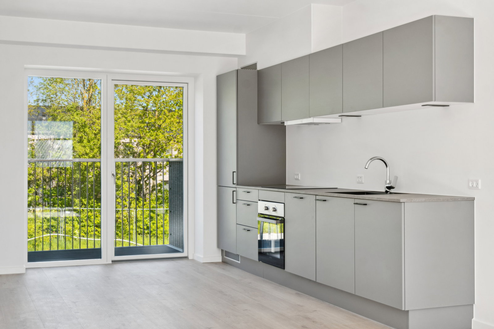 apartment Rummelig 4-værelses townhouse i Lisbjerg med terrasse