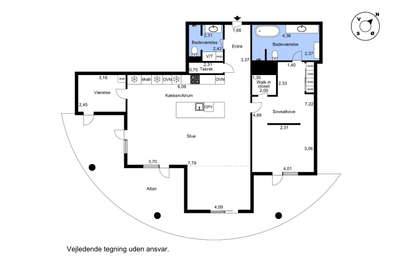 Visual presentation of the listing