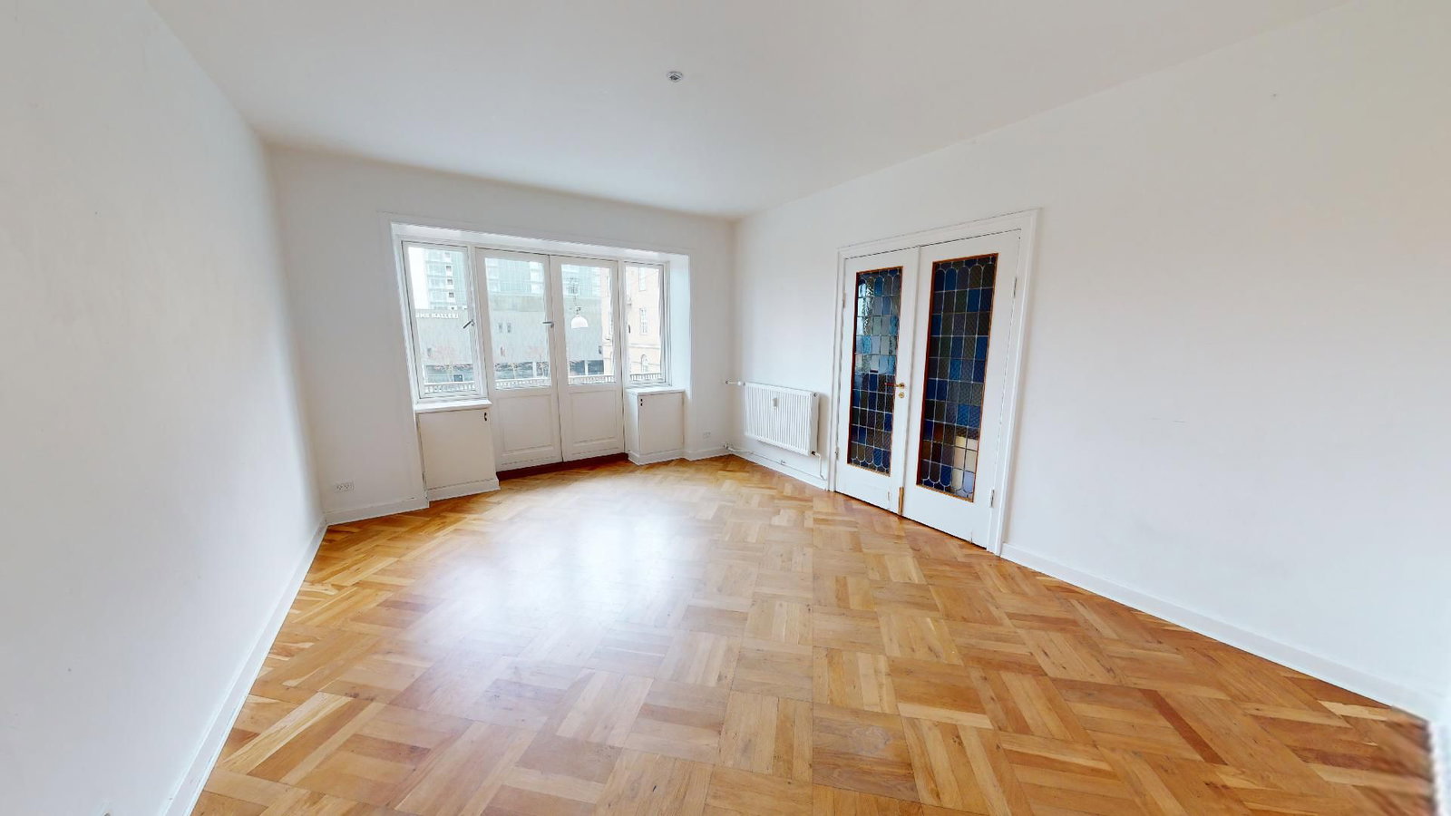 apartment Stor delelejlighed med to altaner og elevator i Aarhus C