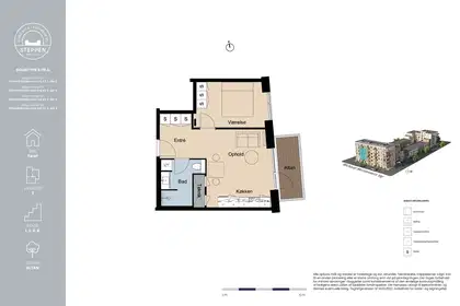 Visual presentation of the listing