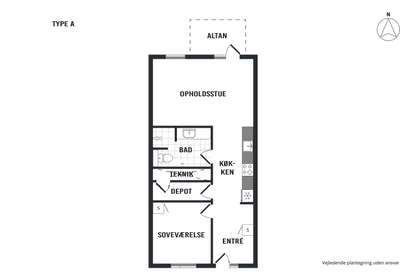 Visual presentation of the listing