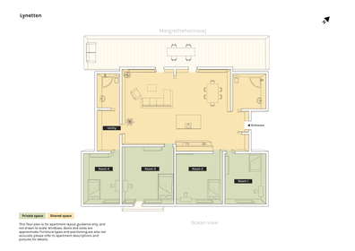 Visual presentation of the listing