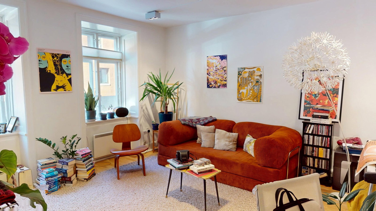 apartment Lys 75 m² lejlighed i København K – 2 værelser