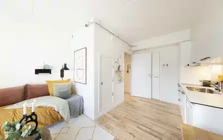 apartment Lys 1-værelses lejlighed i nybyggeri ved Rødovre Port