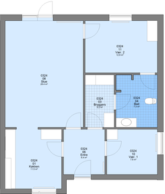 Visual presentation of the listing