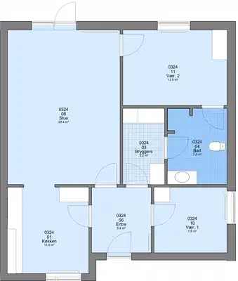 apartment Prisvenlig lejlighed