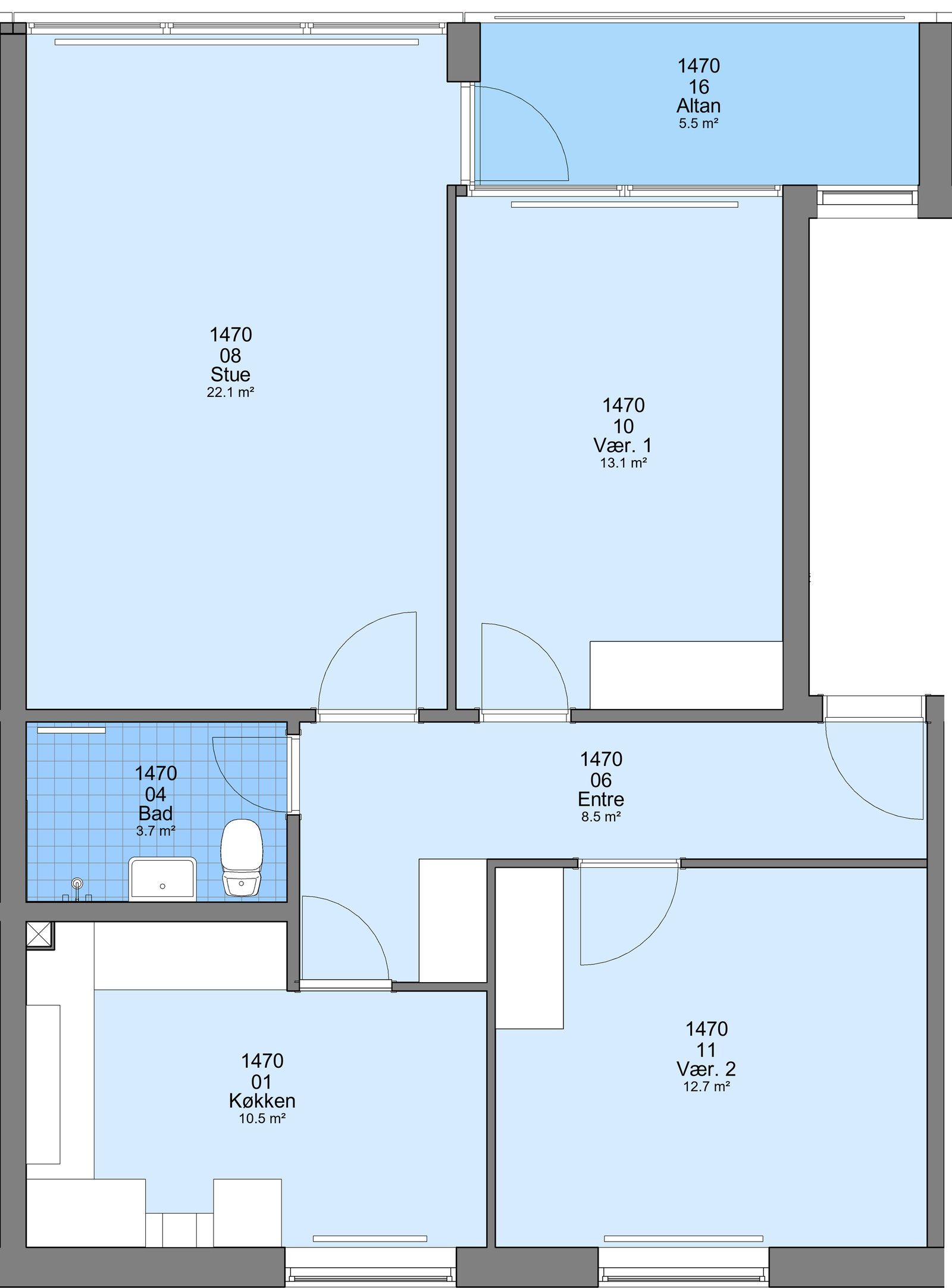 Visual presentation of the listing