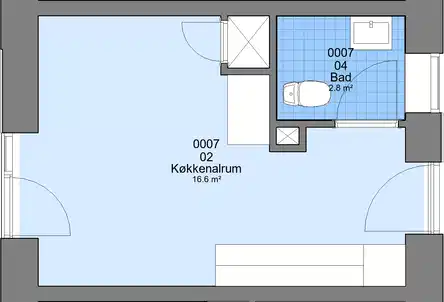 apartment Prisvenlig ungdomsbolig