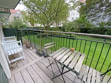 apartment Furnished 3-room apartment with balcony in Frederiksberg