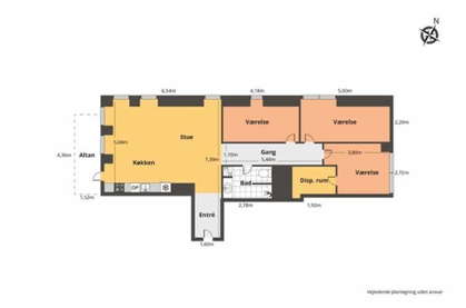 Visual presentation of the listing