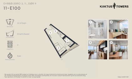 Visual presentation of the listing