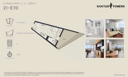 Visual presentation of the listing