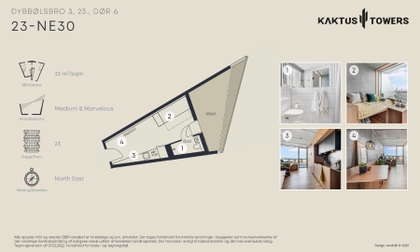 Visual presentation of the listing